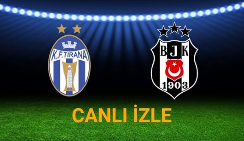 Tirana - Beşiktaş karşılaşması ne zaman, saat kaçta, hangi kanalda? Şifresiz maç nasıl izlenir?