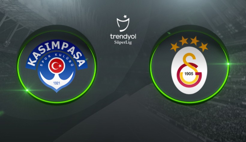 Canlı maç izle: Kasımpaşa - Galatasaray karşılaşmasını kesintisiz canlı izle